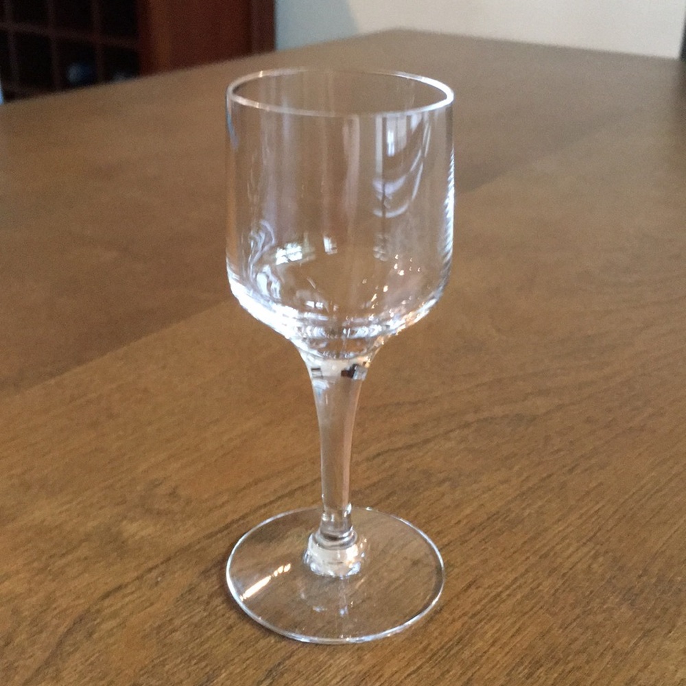 S/4 Orrsfors Rhapsody crystal cordial glasses